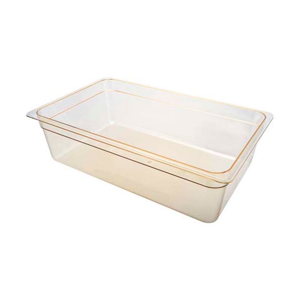 Cambro Pan, Food , H-Pan, Full, 6"D, Amber 16HP-150 - main